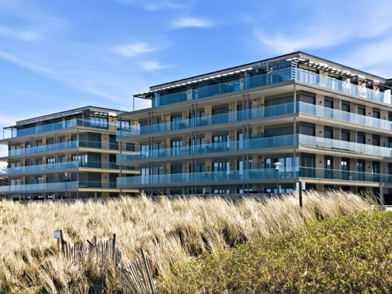 Haus IV und Haus V der Duhner spitze in Cuxhaven